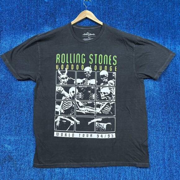 The Rolling Stones Voodoo Lounge World Tour Rock Band T-Shirt Size All - Picture 1 of 4
